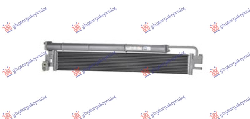 HLADNJKA KLIME (DONJI) (630x840x12) (NISSENS)