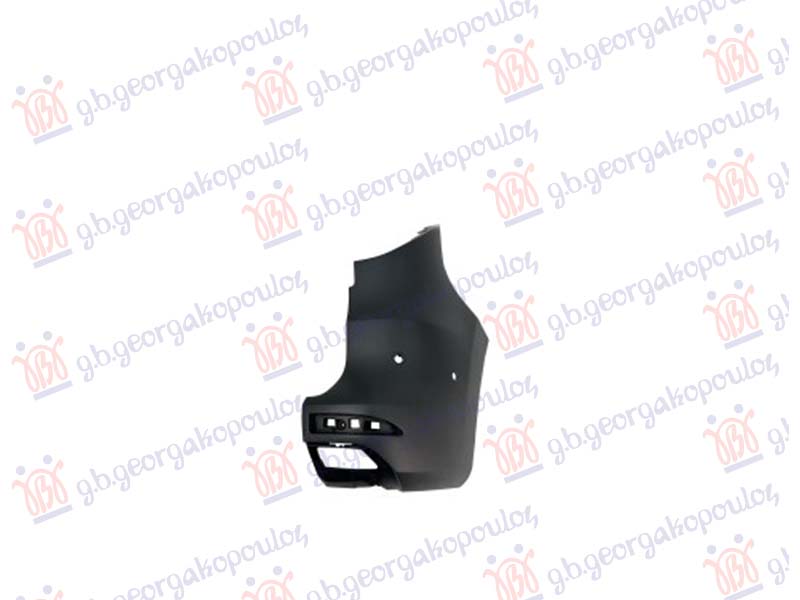 KRAJ ZADNJEG BRANIKA CRNI (DUPLA VRATA) (2 PDC SENZORA)