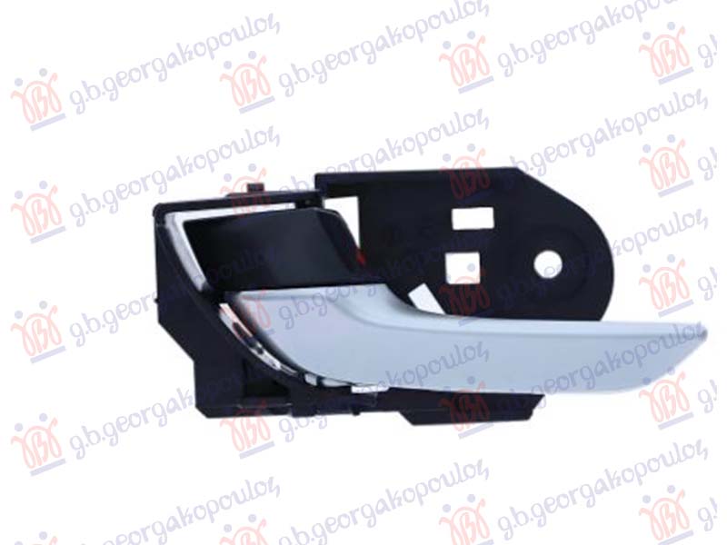 KVAKA PREDNJIH/ZADNJIH VRATA UNUTRASNJA CRNA/SREBRNA