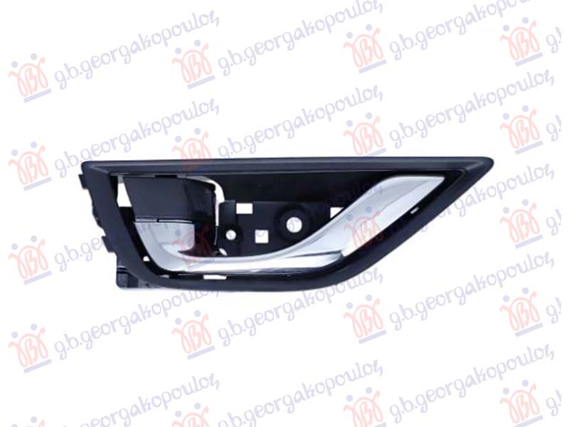 KVAKA PREDNJIH/ZADNJIH VRATA UNUTRASNJA HROM/CRNA