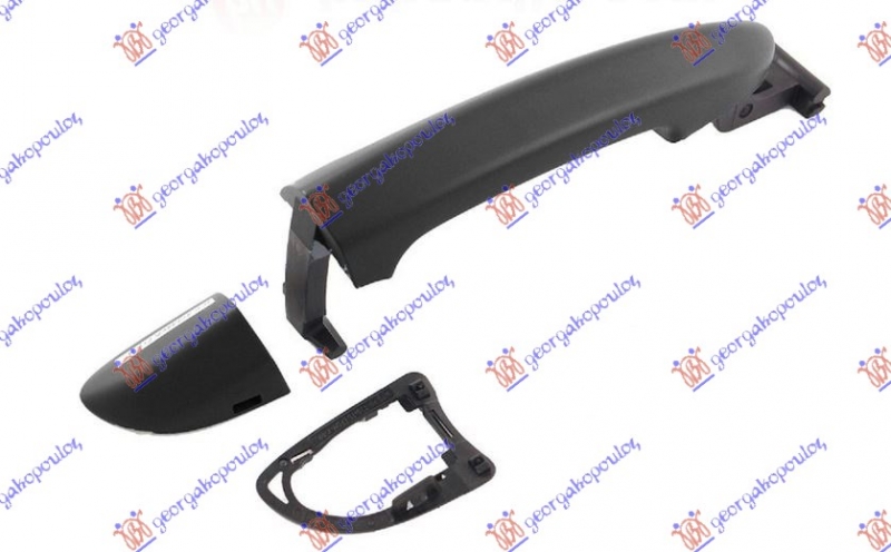 KVAKA PRED/ZAD VRATA SPOLJNA (SENZ) CRNA