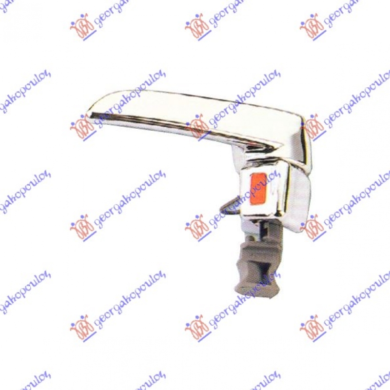 KVAKA PRED/ZAD VRATA UNUTRASNJA HROM