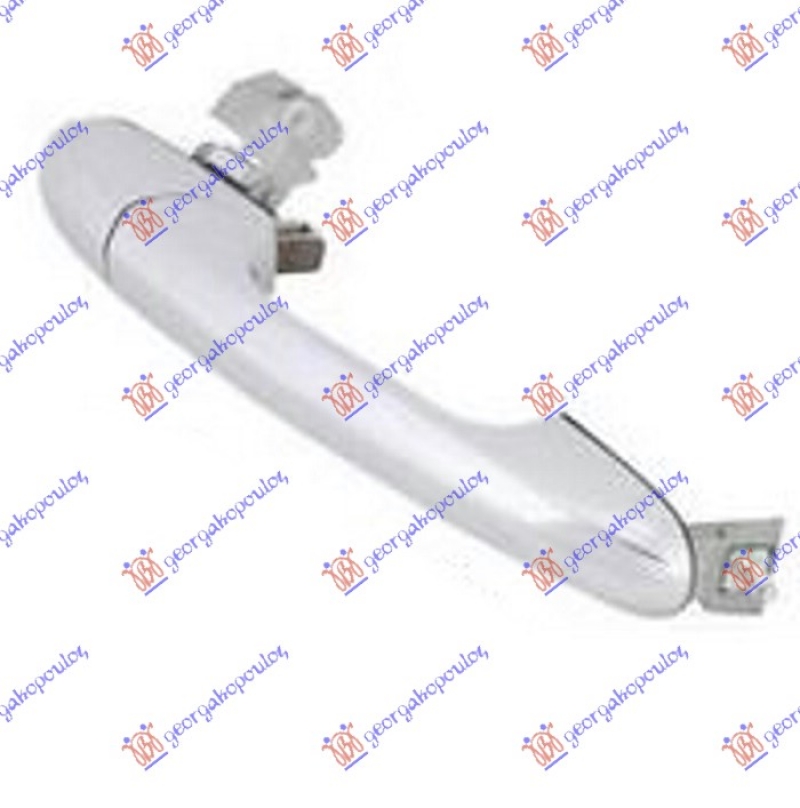 KVAKA ZA PRED/ZAD L=D SPOLJNA MAT HROM