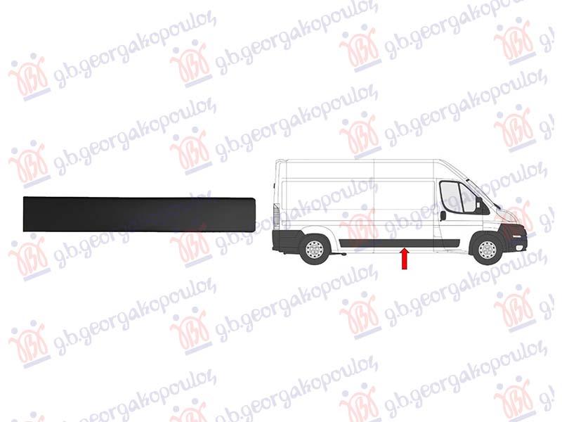 LAJSNA KLIZNIH VRATA CRNA (KRATKA SASIJA)