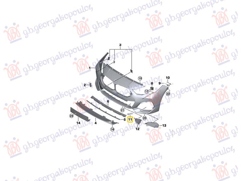 LAJSNA PREDNJEG BRANIKA CRNA (M-SPORT)