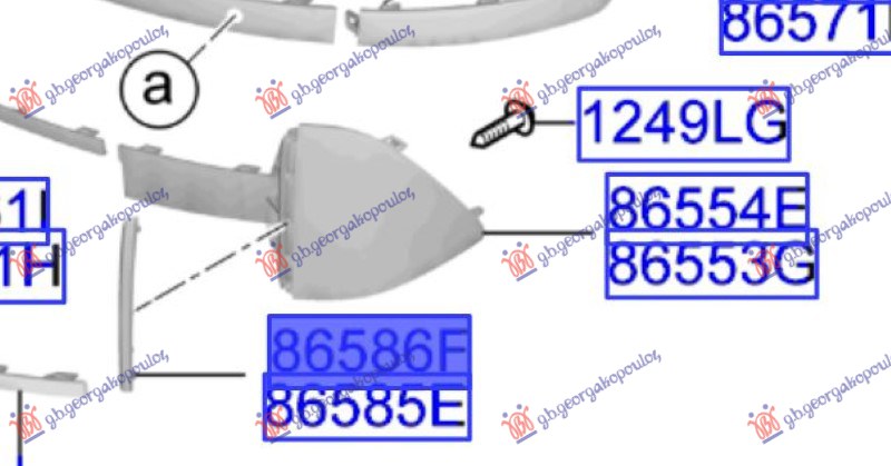 LAJSNA PREDNJEG BRANIKA DONJA BOCNA (O)