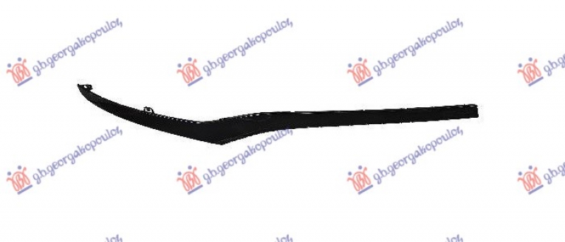 LAJSNA PREDNJEG BRANIKA SJAJ-CRNA (AVANTGARDE)