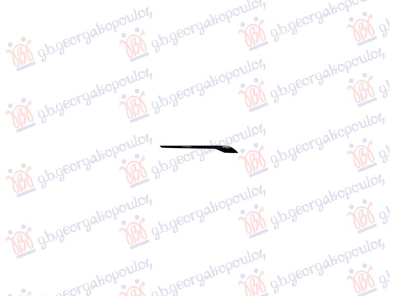 LAJSNA PVC MASKE DONJA SJAJ-CRNA