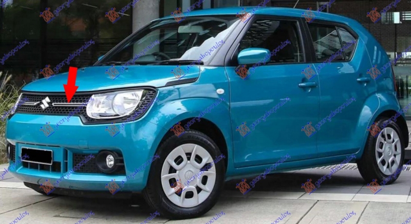 LAJSNA PVC MASKE HROM/CRNA(O)