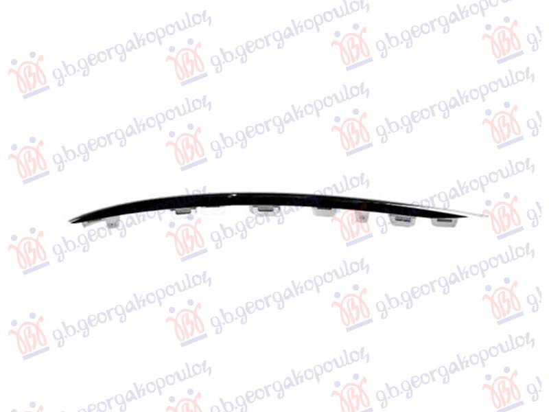 LAJSNA RESETKE PREDNJEG BRANIKA GORNJA SJAJ-CRNA (AMG-LINE)