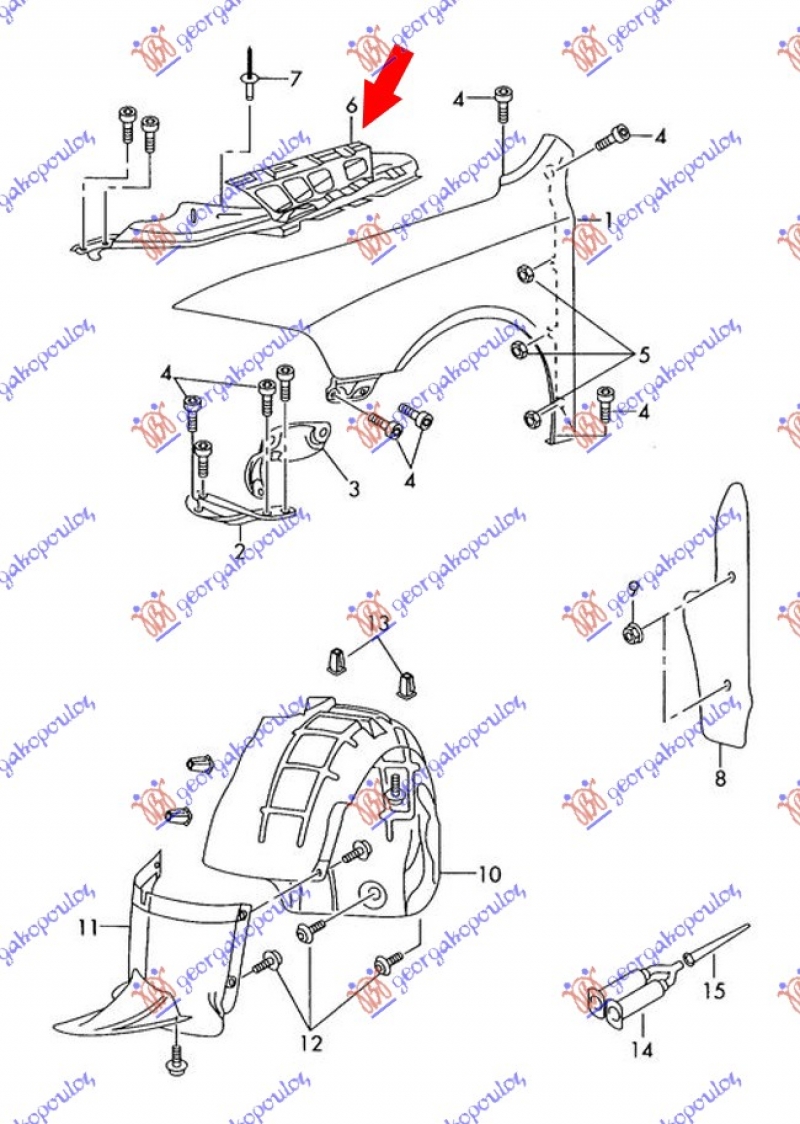 NOSAC BLATOBRANA GORNJI (CELICNI)