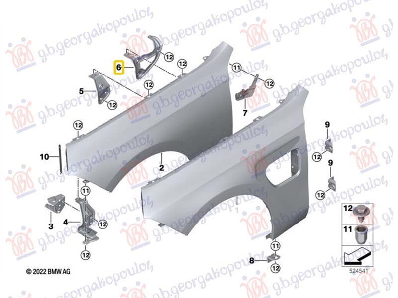 NOSAC BLATOBRANA GORNJI CENTRALNI METAL