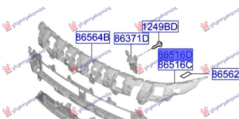 NOSAC (OJACANJE) PREDNJEG BRANIKA (O)
