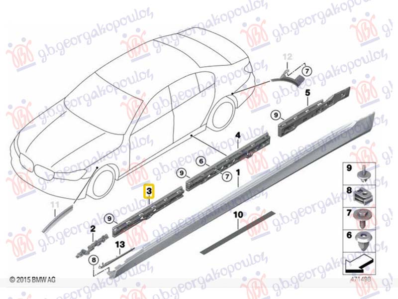 NOSAC PLASTICNE SAJTNE PREDNJI CENTRALNI PLASTICNI