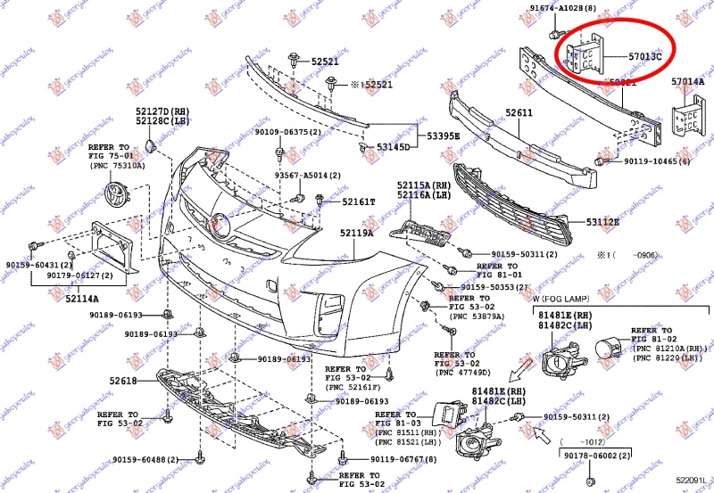 NOSAC PREDNJEG BRANIKA