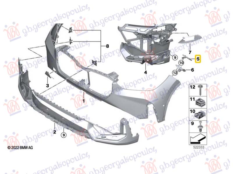 NOSAC PREDNJEG BRANIKA BOCNI GORNJI PLASTICNI