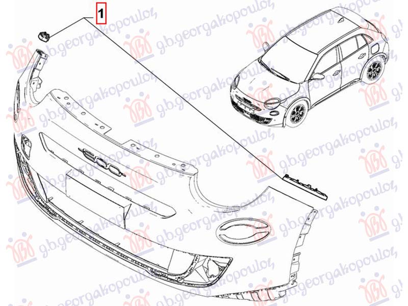 NOSAC PREDNJEG BRANIKA BOCNI PLASTICNI (O)