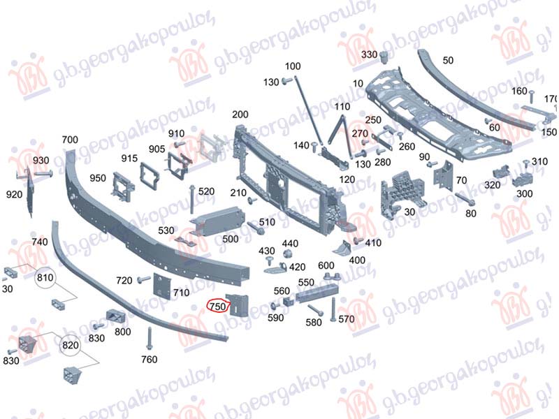 NOSAC SINE PREDNJEG BRANIKA BOCNI ALUMINIJUM