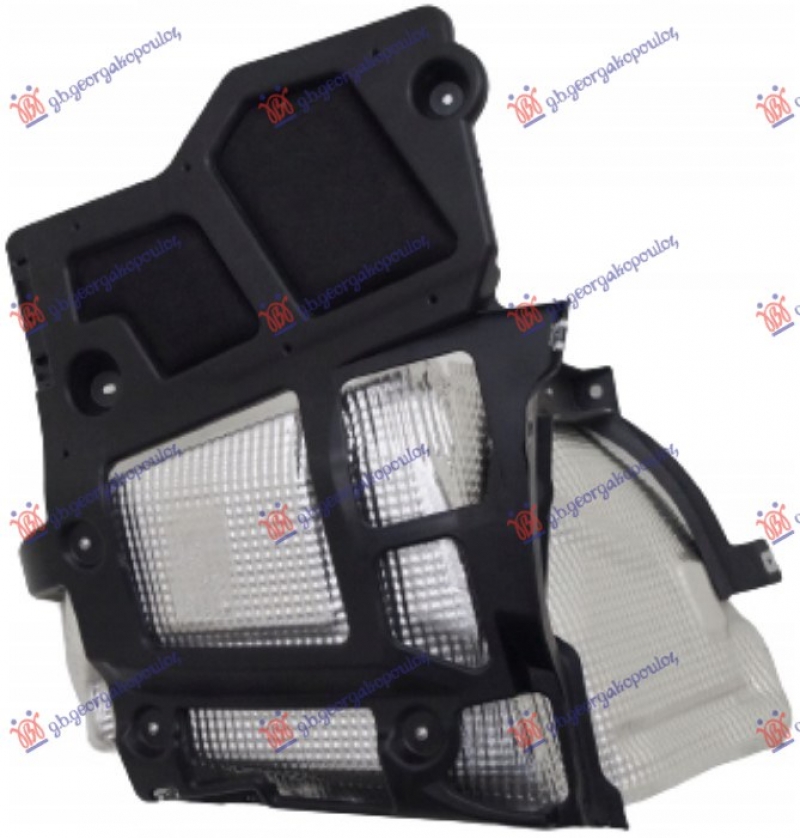 NOSAC ZADNJEG BRANIKA DONJI PLASTICNI (SA ALUMINIJUMSKOM PLOCOM) -2013