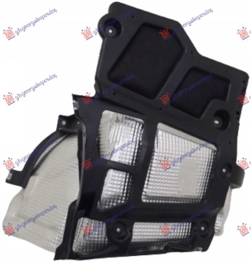 NOSAC ZADNJEG BRANIKA DONJI PLASTICNI (SA ALUMINIJUMSKOM PLOCOM) -2013