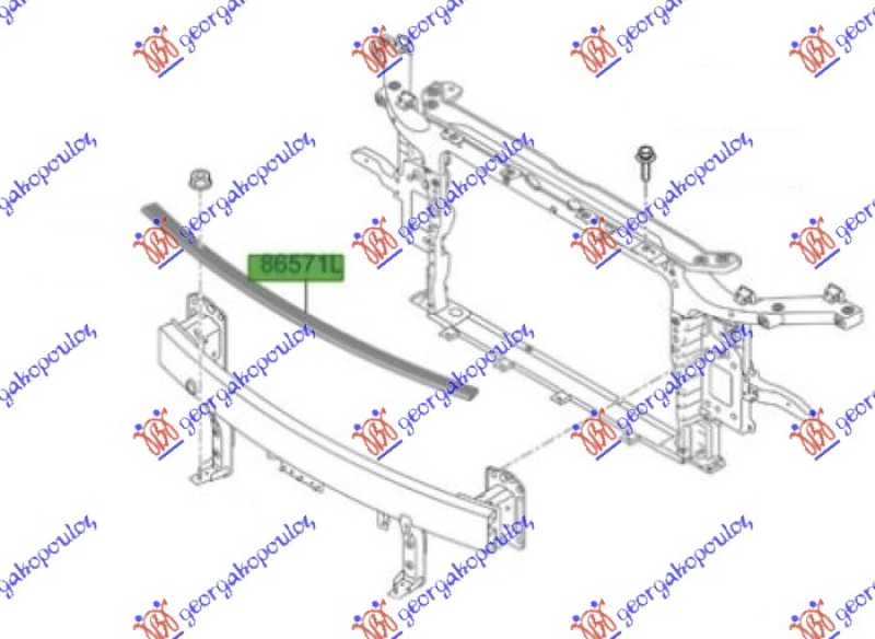 OJACANJE PREDNJEG BRANIKA DONJ. (O)
