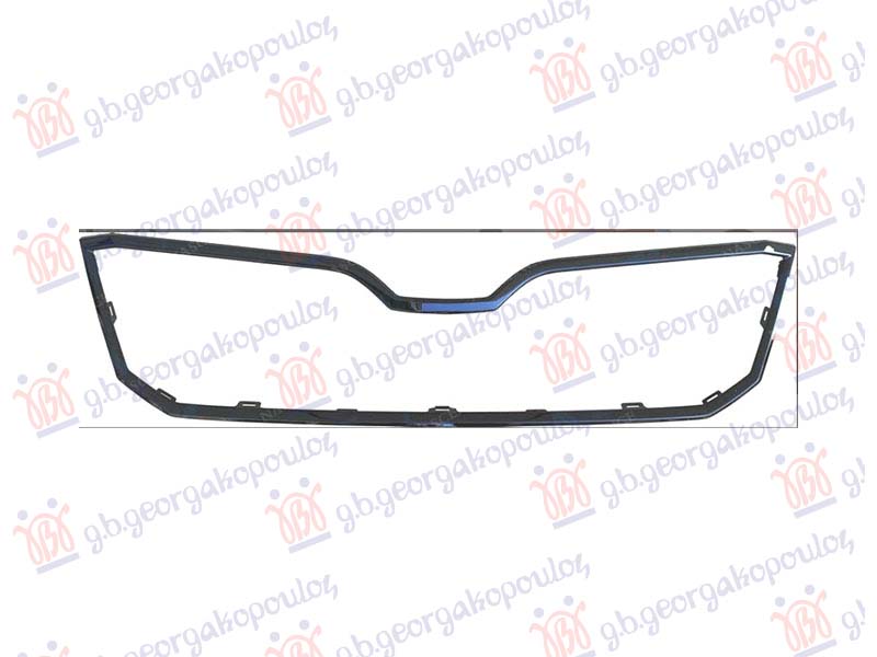 OKVIR PVC MASKE CRNI