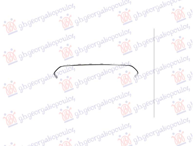 OKVIR PVC MASKE HROM (GORNJI DEO) 2018-