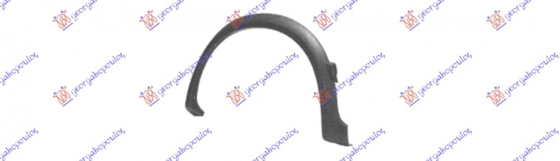 PLASTICNI RUB ZADNJI 87-