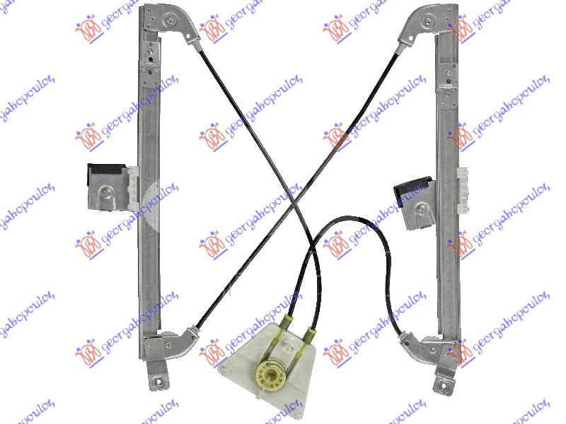 PODIZAC PREDNJEG PROZORA 5VR. BEZ MOTORA