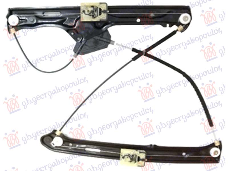 PODIZAC PREDNJEG PROZORA ELEKTRCINI (BEZ MOTORA) (A KVALITET)