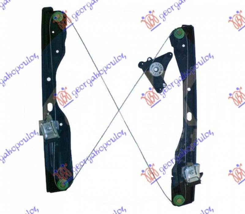 PODIZAC PREDNJEG PROZORA ELEKTRICNI (BEZ MOTORA)