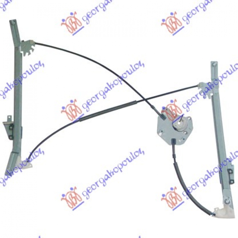 PODIZAC PREDNJEG PROZORA ELEKTRICNI (BEZ MOTORA) (A KVALITET)