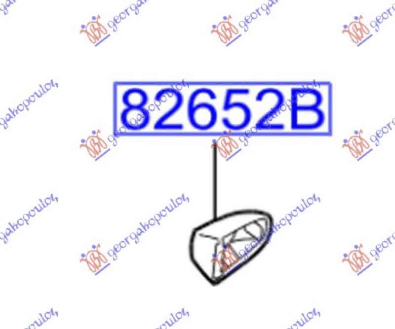 POKLOPAC CILINDRA BRAVE PRED.VRATA (O)