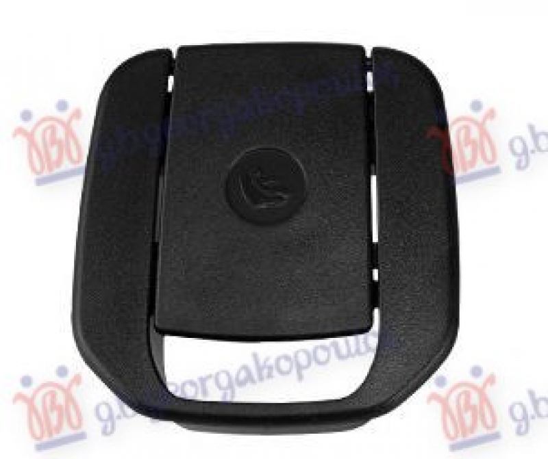 POKLOPAC ISOFIX SISTEMA CRNI