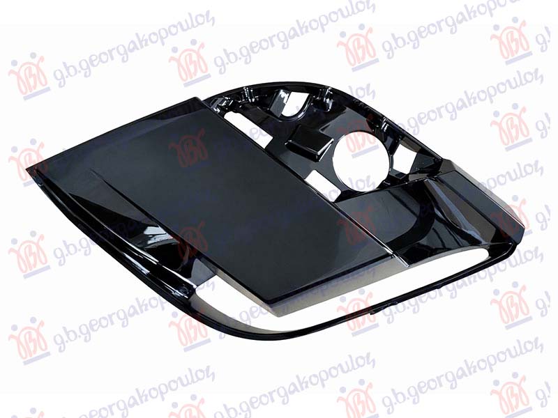 POKLOPAC LAJSNE PREDNJEG BRANIKA PLASTICNI CRNI (M-SPORT)