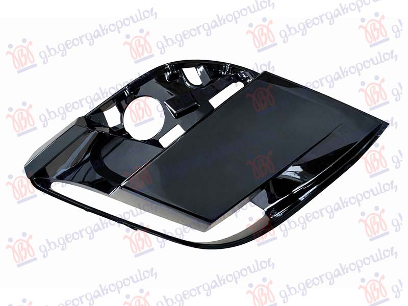 POKLOPAC LAJSNE PREDNJEG BRANIKA PLASTICNI CRNI (M-SPORT)