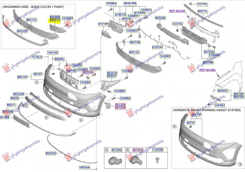 POKLOPAC RESETKE PREDNJEG BRANIKA (ORIGINALNI)