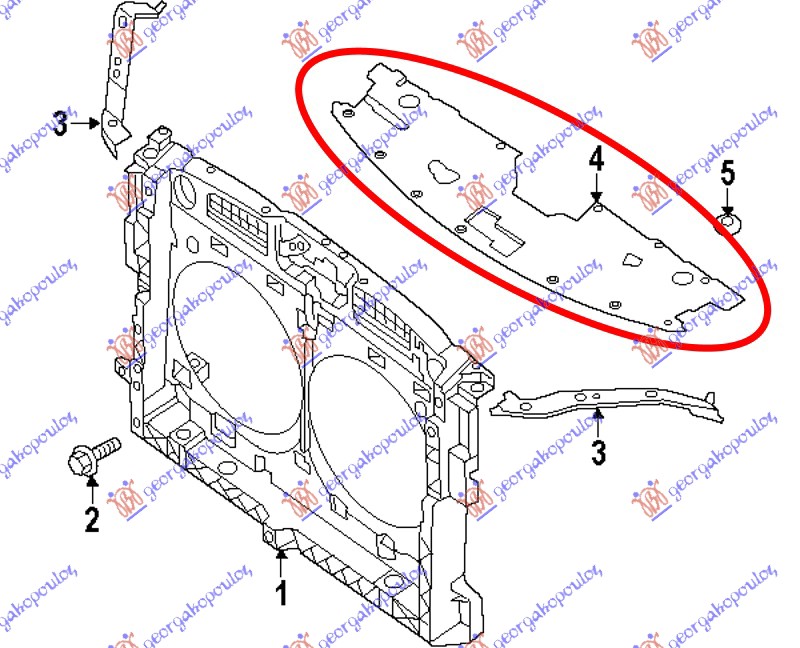 POKLOPAC VEZNOG LIMA