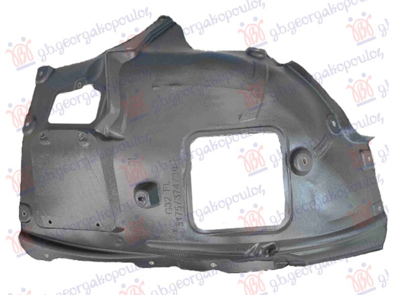 POTKRILO PLASTICNO (PREDNJI DEO)