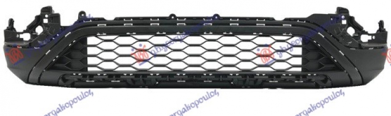 PREDNJI BRANIK DONJI CRNI