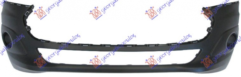 PREDNJI BRANIK DONJI DEO MAT-CRNI