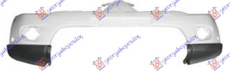 PREDNJI BRANIK (DUPLA KABINA) (PRSKALICE) (OTVORI ZA RUBOVE) -2014