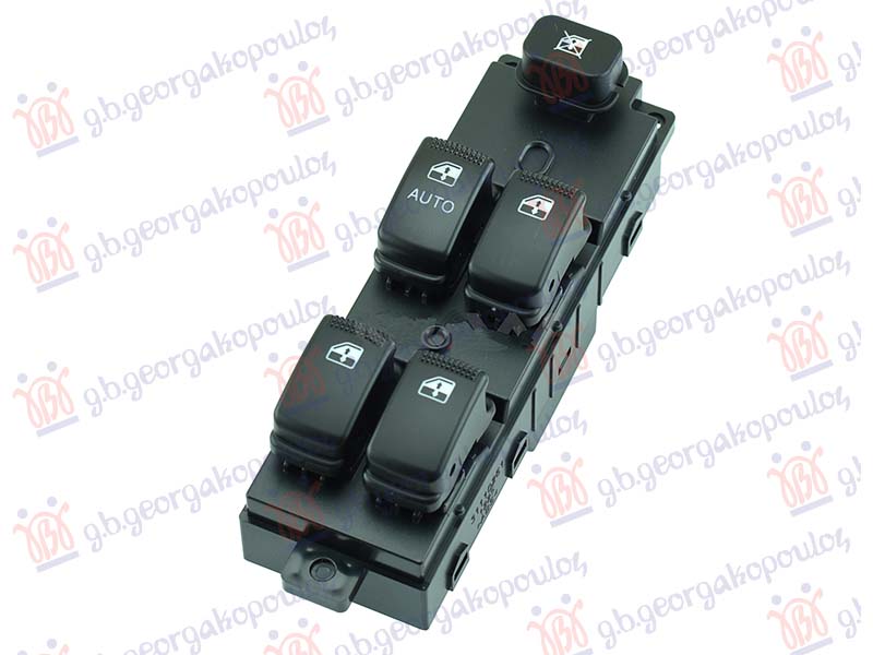 PREKIDAC U PREDNJIM VRATIMA (4 TASTERA) (LEVO AUTO) (ZAKLJUCAVANJE PROZORA) (12 PIN)