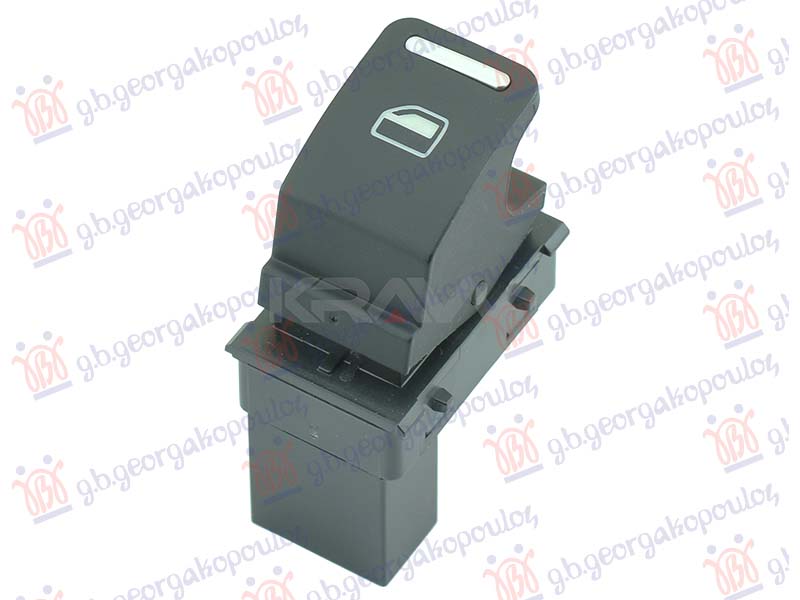 PREKIDAC U PREDNJIM (& ZADNJIM L=D) VRATIMA CRNI/HROM (3 PIN)