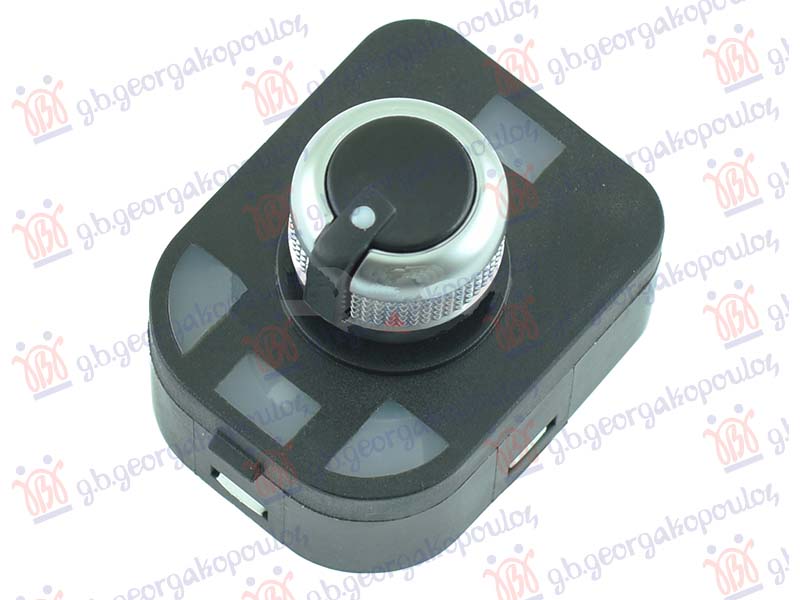 PREKIDAC ZA RETROVIZOR CRNI/HROM (4 PIN)