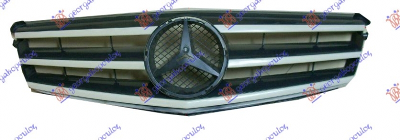 PVC MASKA AVANTGARDE HROM/CRNA