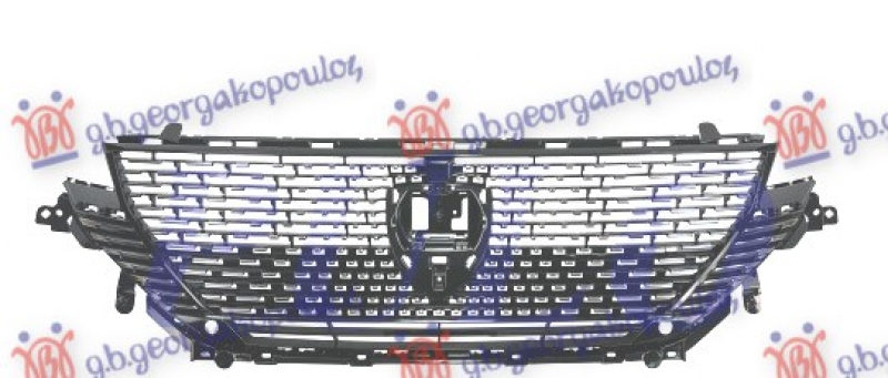 PVC MASKA SJAJ-CRNA (2 PDC SENZORI) HROM LAJSNE