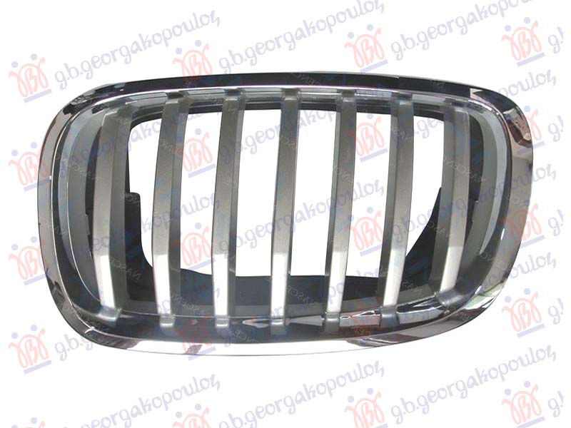 PVC MASKA SREBRNA (HROM OKVIR) (& M50) 2012-