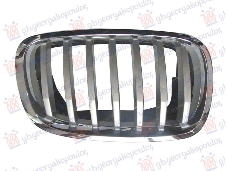 PVC MASKA SREBRNA (HROM OKVIR) (& M50) 2012-