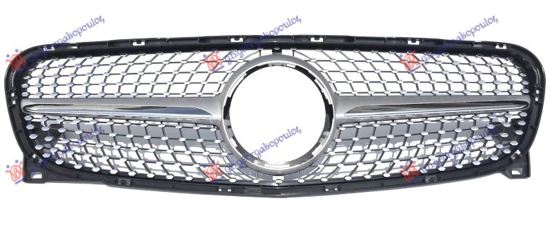 PVC MASKA SREBRNA LAJSNA (DIAMONT TIP)